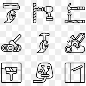 Top View Furniture Icons, HD Png Download - diy png