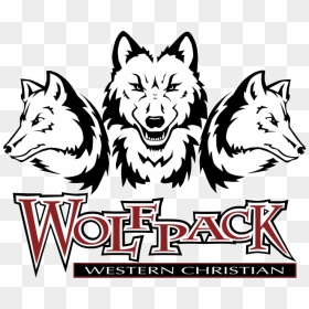 Western Christian Wolfpack, HD Png Download - wolf pack png