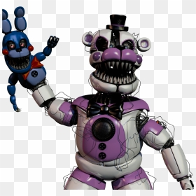 Nightmare Funtime Freddy , Png Download - Fnaf Nightmare Funtime Freddy, Transparent Png - funtime freddy png