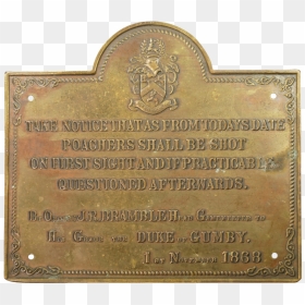 Commemorative Plaque, HD Png Download - gumby png