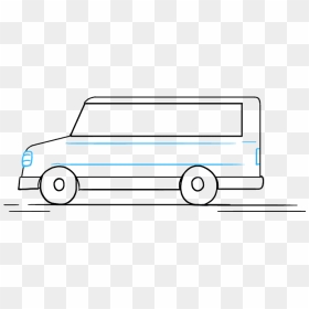 How To Draw School Bus - Model Car, HD Png Download - magic school bus png