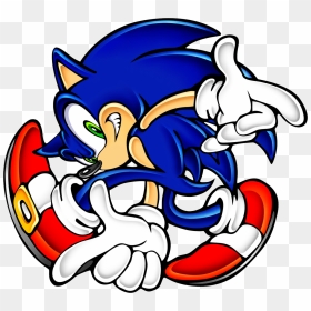 Sonic The Hedgehog Adventure Art, HD Png Download - sonic sprite png