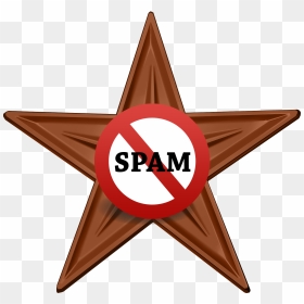 No Spam Barnstar Hires - Global Warming Climate Change Symbols, HD Png Download - spam png