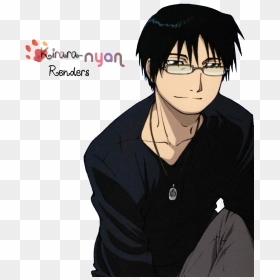Render Roy Mustang - Roy Mustang With Glasses, HD Png Download - roy png