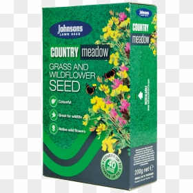 Johnsons Country Meadow Lawn Seed 200g, HD Png Download - meadow png