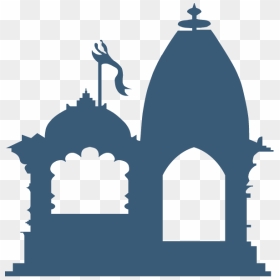 Mandir Silhouette Clipart , Png Download - Somnath Clipart, Transparent Png - gir png