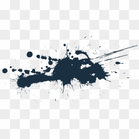Transparent Paintball Splatter Png - Transparent Ink Splash Png, Png Download - paint splatter vector png