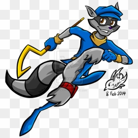 Sly Cooper By Jemidove - Sly Cooper, HD Png Download - sly cooper png