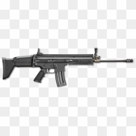 Guns Clipart Minigun - Fn Scar 16, HD Png Download - minigun png