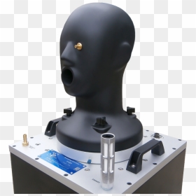 Dummy Head On Breath Machine With Eye Pressure Monitoring - Robot, HD Png Download - robot head png
