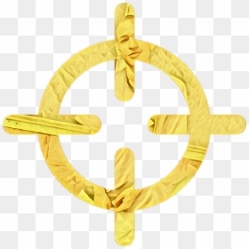 #crosshairs - Icon, HD Png Download - cross hairs png