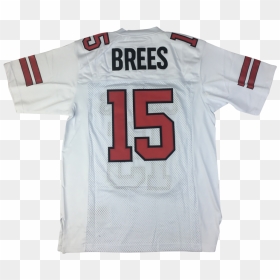 Drew Brees White High School Football Jersey - Drew Brees, HD Png Download - drew brees png