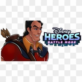 Disney Heroes Battle Mode Logo, HD Png Download - gaston png