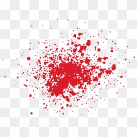 Blood Splatter Vector - Blood Splatter Face Transparent, HD Png Download - paint splatter vector png