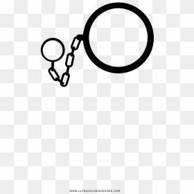Monocle Coloring Page - Circle, HD Png Download - monacle png