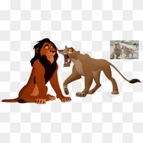 The Lion King Tiger Scar Simba - Lion King Scar's Lion Guard, HD Png Download - lion guard png