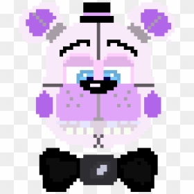 Pixel Art Funtime Freddy's, HD Png Download - funtime freddy png