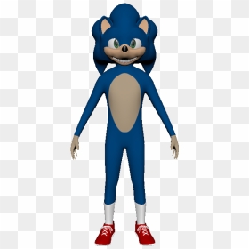 Download Zip Archive - Sonic The Hedgehog Movie Design, HD Png Download - sonic sprite png