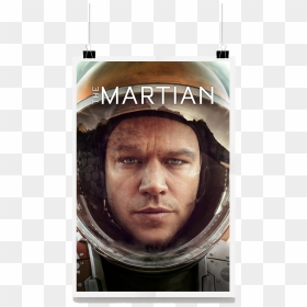 Transparent Blank Poster Png - Matt Damon Martian Poster, Png Download - movie poster png