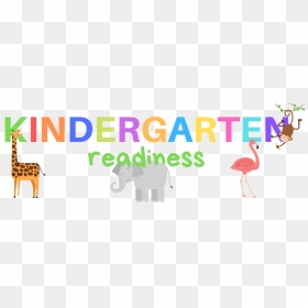 Kindergarten - Indian Elephant, HD Png Download - kindergarten png