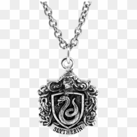 Slytherin Crest Pendant Necklace - Walentynki Naszyjniki Dla Par, HD Png Download - slytherin crest png