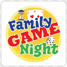 Family Game Night - Family Game Night Logo, HD Png Download - game night png