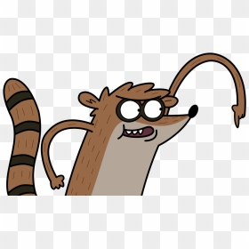 Stupid Face Png - Regular Show Rigby Ohh, Transparent Png - stupid png