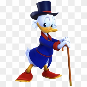 Kingdom Hearts Wiki - Kingdom Hearts Uncle Scrooge, HD Png Download - scrooge mcduck png