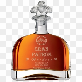 Gran Patron Burdeos Anejo Tequila 750 Ml - Patron Gran Burdeos Anejo Tequila, HD Png Download - patron bottle png