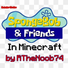 Spongebob Fanon Wiki - Graphic Design, HD Png Download - minecraft title png