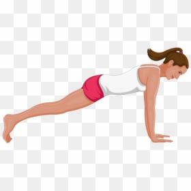 How To Do Plank Pose - Plank Pose Png, Transparent Png - plank png