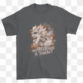 My Patronus Is Junkrat Overwatch Harry Potter Mashup - Fuck Var T Shirt, HD Png Download - overwatch junkrat png