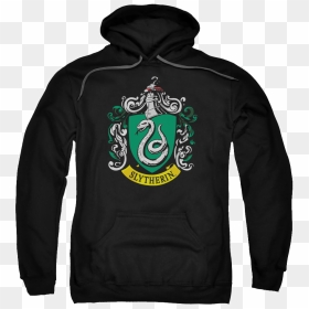 Harry Potter Slytherin Hoodies, HD Png Download - slytherin crest png