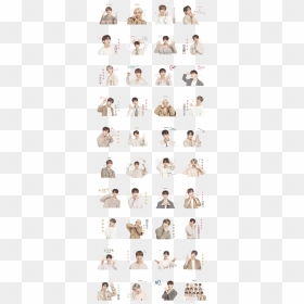 Seventeen Custom Stickers Line Sticker Gif & Png Pack - Seventeen Stickers Line, Transparent Png - seventeen png