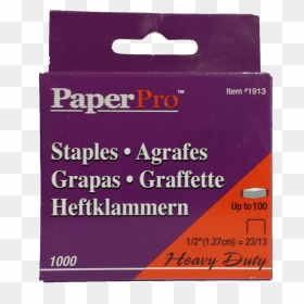 Staple Pack - Paper, HD Png Download - staple png