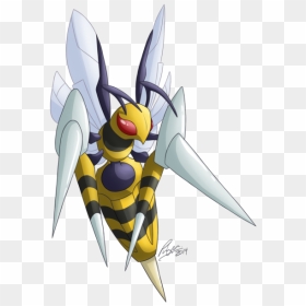 Beedrill-1 - Wallpaper, HD Png Download - weedle png