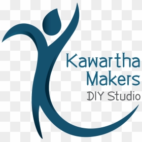 Kawartha Makers - Teal - Graphic Design, HD Png Download - diy png