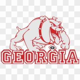Georgia Bulldogs Logo Png Transparent - Georgia Bulldogs, Png Download - uga logo png
