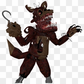 Foxy Transparent Twisted - Five Nights At Freddy's Twisted Foxy, HD Png Download - foxy png