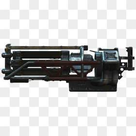 Fallout Weapon Png - Fallout 76 Ultracite Gatling Laser, Transparent Png - minigun png