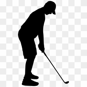 Golf Silhouette Vector Free - Golf Silhouette No Background, HD Png Download - futuristic hud png