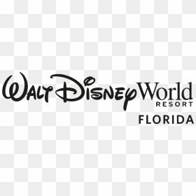 Walt Disney Resort Logo, HD Png Download - walt disney logo png