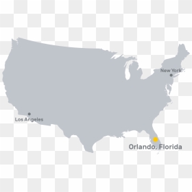 Us 12 Map, HD Png Download - ucf png