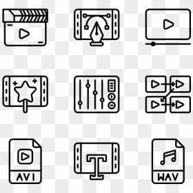 Parallel, HD Png Download - film icon png