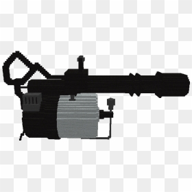 Kg1n6uk - Minigun Rig For Mine Imator, HD Png Download - minigun png
