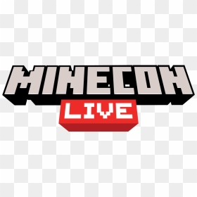 Minecon Live Logo, HD Png Download - minecraft title png