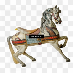 Antique Carousel Horse - Carousel, HD Png Download - carousel png