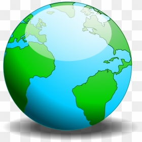 Simple Globe Vector - Clip Art, HD Png Download - globe vector png