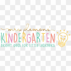Mrs - Plemons - Kindergarten Header, HD Png Download - kindergarten png