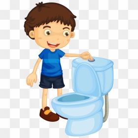 Computers Clipart Kindergarten - Flush The Toilet Clipart, HD Png Download - kindergarten png